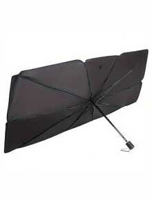 Retractable Car Sunshade - Made Of Titanium Silver Material, UV Protection, Easy To Use And Store, Quick Open And Close, Blocks UV Rays, Effectively Lowers Car Interior Temperature, Durable And Lightweight - Silver - View 11