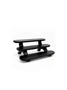 3-Tier Countertop Display Stand,Countertop Organizer, Small Plastic Tiered Organizer Rack For Bathroom Vanity, Makeup, Perfume, Nail Polish, Skincare Samples, Desk Stationery, Mini Figures And Collectibles,Birthday Gift,Christmas Gift - Multicolor - View 12