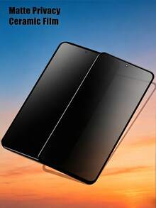 5Pcs Matte Privacy Ceramic Soft Film, Anti-Spy Anti-Fingerprint Screen Protector, Anti-Glare Matte Ceramic Phone Screen Film Compatible With IPhone Duo 18promax 18Pro 17 Compatible With Samsung Galaxy S26 A18 Compatible With Xiaomi 17T Note 17 17C ﻿ - Clear - View 6