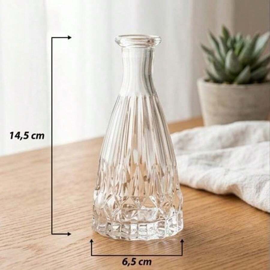 Vidro 200ml Vaso Detalhado - 1PC - Visão 1