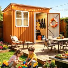 Storage Sheds - Brown - View 2