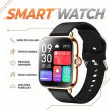 QAGSFLC Smart Watch, Men's And Women's Comfortable Silicone Strap Sports Smartwatch, Upgraded Version With Wireless Calling, Pedometer, Calorie Counter, Activity Tracking, Multiple Sports Modes, Remote Camera Control, Music Playback Control, Alarm Reminder, Message Notification, Multifunctional Sports Smartwatch, 1.83-Inch HD Full Screen Touch, Compatible With Android And IOS System Phones, Suitable As A Holiday Gift - Multicolor - View 13
