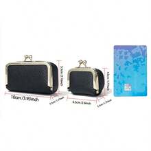 Set Kombinasi (Satu Paket Cincin + Satu Amplop Merah) Tas Penyimpanan Perhiasan Wanita, Tas Headphone Kecil, Kotak Penyimpanan Aksesoris Cincin, Kalung, Anting, Hadiah untuk Wanita - MultiWarna - View 3