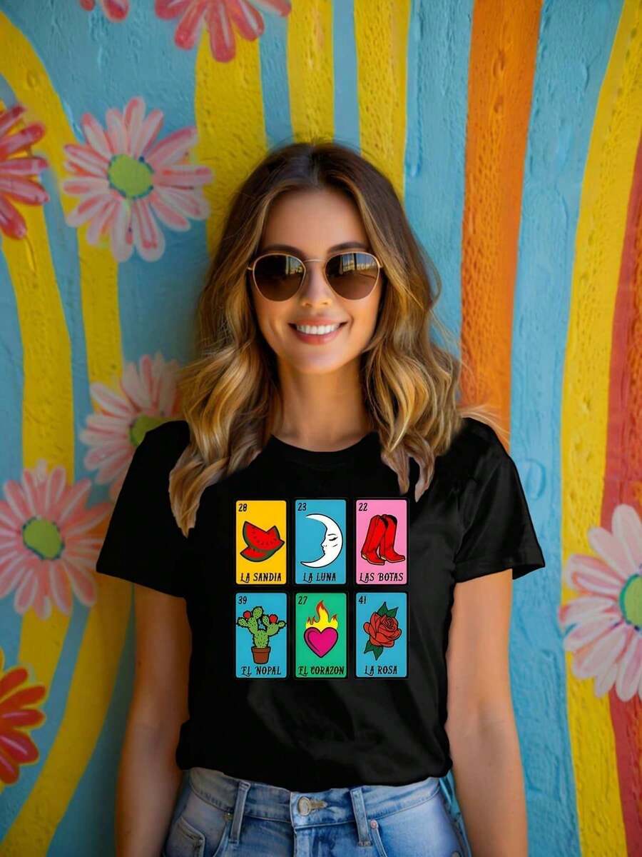 Women T-Shirts - Black - View 1