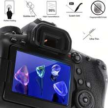 3pcs Tempered Glass Screen Protector For Fujifilm X-T30/X-T30II/X-T50/X-S10/X-S20/XM5/X-E5 Series Cameras, 0.3mm Thick, 9H Hardness High Definition Film, Bubble-Free, Anti-Fingerprint, Anti-Scratch, High Transparency, Camera Screen Accessory - View 9