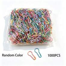1000個多色葫蘆形安全針，球形針，適用於DIY手工項目 - 彩色-1000pcs - 查看 11