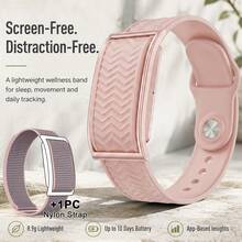 JIAYAOO Screen-Free Fitness Band For Men And Women, Lightweight Wellness Tracker With Heart Rate And Sleep Tracking, 10-Day Battery Life, App-Based Activity Insights, Minimalist Smart Bracelet For Daily Wear,Compatible With IOS & Android - View 13