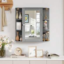 Over-The-Toilet Storage - Grey - View 6
