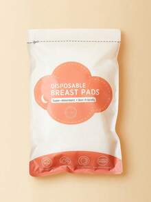 48pcs/Pack Dry Disposable Nursing Pads, Suitable For Breastfeeding, Soft & Highly Absorbent, Ultra-Thin Individually Wrapped - White - View 3