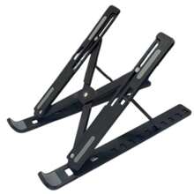 1pc Height Adjustable Foldable Portable Desktop Laptop Stand With Vertical Pole, For Office, Leisure, Life - Multicolor - View 15