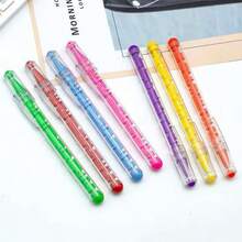 3pcs Creative Office Stationery Fun Educational Maze Ballpoint Pens For Students (Blue Ink) Christmas Gift (Random Color) - Multicolor - View 4