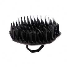 5pcs/3pcs/1pc Portable Finger Ring Shampoo Comb, Head Massage Scratch Comb, Unisex Bathroom Scalp Cleaning Small Comb - A - View 4