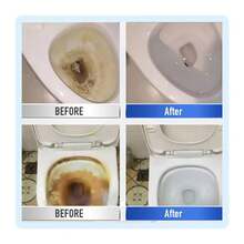 4pcs Magnetic Toilet Brush Set, Durable Chemical-Free, No Stains - Black - View 6