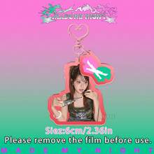 Hasbro LE SSERAFIM Keychain, Sakura, Kazuha, Hong Eunchae, Kim Chaewon, Kpop Fans Merch Goods, Made My Night Keychain, Bag Charm, Collectible, Car Accessory, Birthday Gift - A - View 8