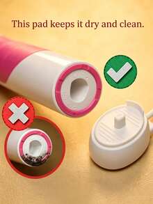 4pcs/Set Electric Toothbrush Charging Base Protection Pads (3D Printed), Designed For Drainage, Keeping Charging Base Clean, Preventing Dust And Residue Accumulation, Offering Multiple Colors, Electric Toothbrush Accessory, Bathroom Essential - Multicolor - View 6