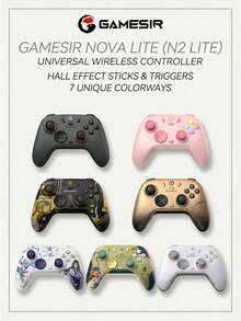 GAMESIR N2 Lite Game Controller, Hall Effect Joystick Controller, 0 Drift + Mechanical Buttons, 1000Hz Zero Latency, Precise Control, Long Battery Life, Compatible With Switch/PC/Android Tri-Mode Connection - View 1