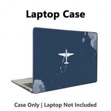 1pc Laptop Protective Case With Airplane UV Printed Pattern, Minimalist Lightweight Durable Protective Cover Suitable For 13-Inch Neo Laptop Case A3404 Model/ Air Pro 13.3 13.6 14.2 15.3 16.2 Inch/ Matebook D14/D16 - View 6