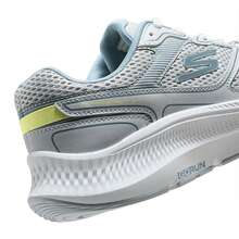 Skechers Women's GO RUN Series Mesh Non-Slip Cushioned Entry-Level Stable Running Shoes - Grey - View 8