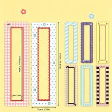 8/4pcs Magnetic 4-Photo Strip Frame, Photo Booth Style Photo Display Magnets, Flexible Refrigerator Photo Clips, Suitable For Fridge, Locker, Magnetic Blackboard And Metal Surfaces, DIY Memory Collage Decoration, Suitable For Home, Office, Dorm And Gift - Multicolor - View 10