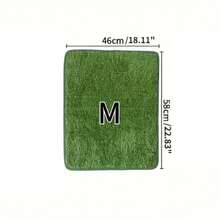 1pc Washable Dog Grass Pad - Reusable, Pet Training Artificial Turf With Non-Slip Backing. Easy To Clean Mat, Suitable For Indoor/Outdoor Use. Grass Blade Length: Approx. 2 Cm. - Multicolor - View 11