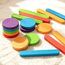 New 5-In-1 3-In-1 Color Sorting Busy Box Educational Toy For Kids, Color & Shape Recognition, Fine Motor Skills Training, Teaching Aid, Holiday Gift - Multicolor - View 9