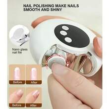 Electric Nail Clipper - USB Rechargeable, 400mAh Lithium Polymer Battery, Suitable For Nail Care, Nail Filing, Polishing And Shaping, Perfect Gift For Friends And Family - Multicolor - View 2