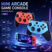 1 Set Retro Game Console, Built-In 20,000 Games, 30+ Emulators, Dual Game Controllers, 2-Player Retro Game Console, Plug And Play TV Game Console, Classic Video Games, Arcade Game Console With RGB Lights And 3D Joystick - View 3