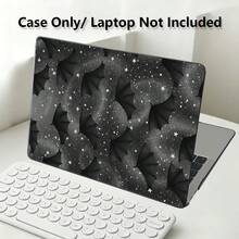 1pc Protective Case, Dark Universe & Bat Wing UV Printed Pattern, Laptop Protective Cover, Minimalist Lightweight Durable Protective Case Suitable For 13-Inch Neo Laptop Protective Case A3404 Model/ Air Pro 13.3 13.6 14.2 15.3 16.2 Inch/ Matebook D14/D16 - View 1