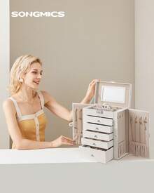 Watch Boxes & Organizers - White - View 3