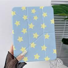 1pc Smart Flip Tablet Protective Case With Pen Slot, Auto Sleep/Wake, Compatible With IPad 9.7/10.2/10.9, 7th/8th/10th Gen, Air 2/4/5, Pro 11, Air 11/13 M3 2025, 11 A16 2025, Compatible With Galaxy Tab S10+/S9/A9, Compatible With Xiaomi, Compatible With OPPO Pad, Compatible With Huawei MatePad, Compatible With Honor Tablet - Multicolor - View 7
