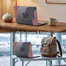 1-Piece Clear Crystal Shockproof Protective Case For MacBook/Matebook,Full Transparent Hard PC Cover With Cooling Vents,Snug Fit Laptop Shell,Compatible With 13 Neo/13.3 Air/13.3 Pro/13.6Air/14.2 Pro/15Air/16.2Pro/D16/14 Ultra - View 6
