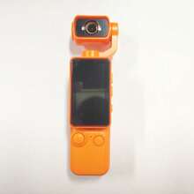 Cámara digital portátil de mano con pantalla giratoria abatible, rotación frontal/trasera de 180°, rotación derecha de 90°, compatible con flash, disparo nocturno, enfoque automático, modo paisaje/retrato, tarjeta SD integrada de 64GB y batería de 1000mAh - Ver 8