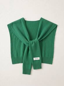 Women's Solid Color Triangle Blended Material, Loose Knit Warm Decorative, Runs Small, Suitable For Small Size - Multicolor - View 25