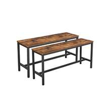 Table Benches - Brown - View 1