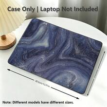 1pc Protective Case, Deep Starry Sky Quicksand UV Printed Pattern, Laptop Protective Sleeve, Minimalist Lightweight Durable Protective Case Suitable For 13-Inch Neo Laptop Protective Case A3404 Model/ Air Pro 13.3 13.6 14.2 15.3 16.2 Inch/ Matebook D14/D16 - View 5