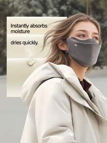 Beneunder Multi-Chamber High Wind-Resistance Warm Mask PM000 - Blue Smoke Grey - View 7