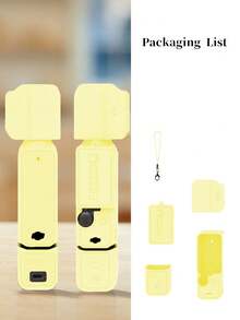 Kompatibel dengan Osmo Pocket 3, Casing Pelindung Silikon, Pelindung Gimbal, Pelindung Lensa, Pelindung Anti Gores, Casing Pelindung Anti Benturan, Pelindung Silikon Lembut, Aksesoris Anti Debu, Aksesoris Casing Kamera - View 11