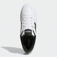 Adidas BREAK START Synthetic Leather Comfortable Stylish Low-Top Sneakers Unisex White - White - View 8