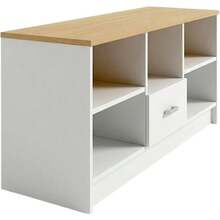 Television Stands & Entertainment Centers - White - View 3
