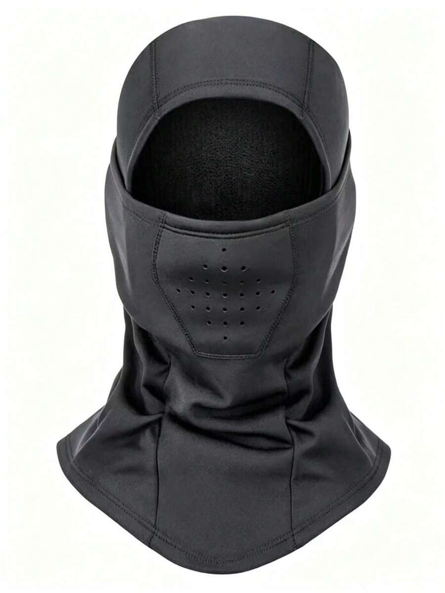 Windproof Warm Ski Motorcycle Face Mask Full Face Balaclava Unisex Cold Weather Riding Gear Winter Sports Adjustable Fit Windproof Fabric No Electricity Required Skiing Snowboarding Motorcycle - A - View 1