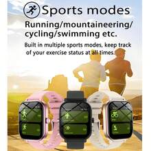 MixtataDi Smart Watch,Multifunctional Sports Smartwatch, Wireless Calls/Wireless Music, Message Notification,Customizable Watch Faces, Multiple Sports Modes, Compatible With Android & IOS,Unisexo,The Best Birthday Gift For Your Boyfriend/Girlfriend - View 7