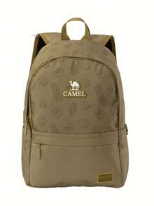 CAMEL CROWN Outdoor Hiking Backpack, Shoulder Bag, Large Capacity Portable Camping Trekking Backpack, Unisex, Water-Resistant And Abrasion-Resistant Bookbag - Coconut Shell Brown - View 6