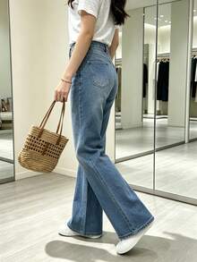 Women Jeans - Dark Wash - View 5