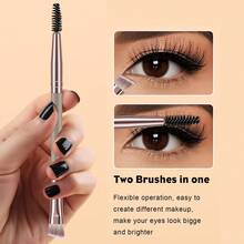 25pcs And 1pc Gift Makeup Brushes Set, Soft Dense Cosmetic Brushes For Foundation Powder Blush Eyeshadow Concealer Contour Highlight, Complete Face & Eye Makeup Brush Kit, Handles For Makeup Beginners And Daily & Party Makeup Application - Multicolor - View 5