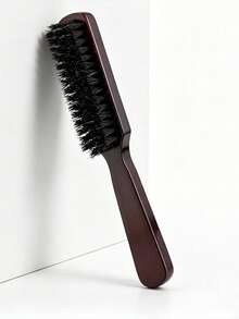 Shunfa Hair Comb - Soft/Medium-Hard Smooth Styling Comb, Can Be Used For Hair Styling, Smoothing Frizz, Flattening Hair Strands, Creating A Smooth Hairstyle Without Flyaways, Unisex, Wooden Handle Design; Essential For Back To School, Travel, Suitable For Women, Comb, Hair Comb - Multicolor - View 6