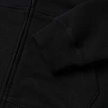 Nike Jaket Kasual Wanita Model Baru, Longgar, Bernapas, dan Berkerudung untuk Olahraga - Hitam - View 8