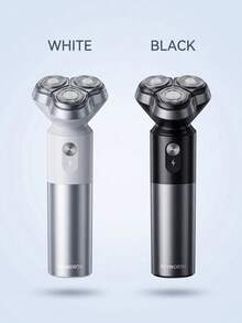 SKYWORTH 1件裝男士智能旋轉電動刮鬍刀，高CP值，IPX7防水，磁吸式可拆卸刀頭，適合旅行與送禮 - 款式B - 查看 11