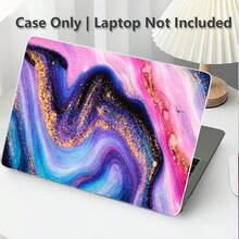 1pc Laptop Protective Case, Galaxy Fluid Marble Pattern UV Printed, Minimalist Lightweight Durable Protective Cover Compatible With 13-Inch Neo Laptop A3404 Model/ Air Pro 13.3 13.6 14.2 15.3 16.2 Inch/ Matebook D14/D16 - View 8