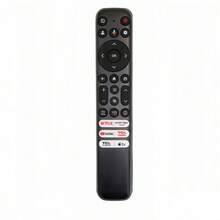 RC813 Voice Remote Control, Compatible With T*CL TV Remote, With 6 Shortcut Keys, Suitable For T*CL 4K QLED/UHD/QD-Mini Series Smart TV - View 5