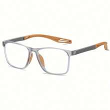 New Unisex Fashion Designer Eyeglasses, Comfortable Anti-Slip Ultra-Light Decorative Glasses - Multicolor - View 6